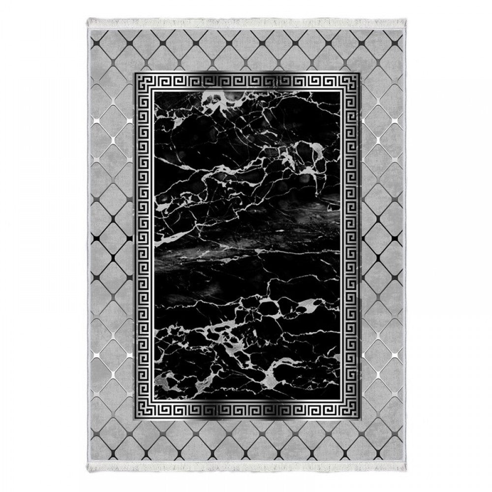 Bambu 801 Grey & Black Marble in various sizes
