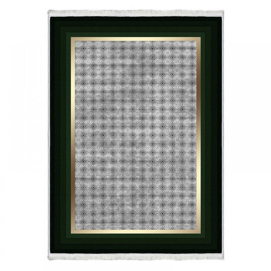 Carpet 827 Green & Gold